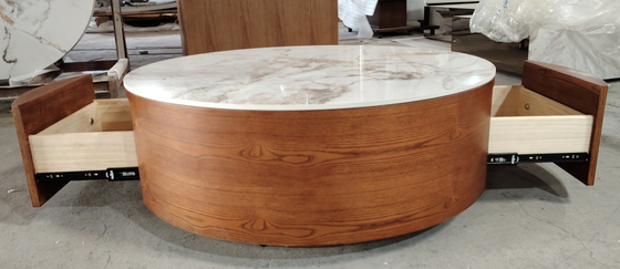 Modern  Living Room Round Coffee Table