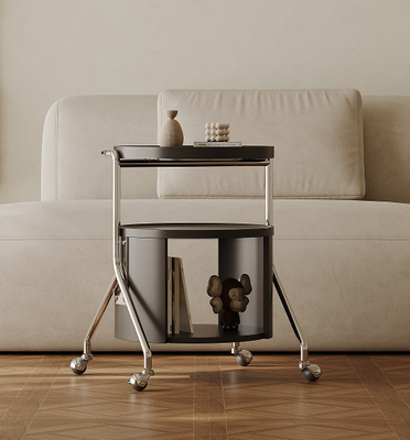 Unique Metal Home Side Table Round Shape Office And Cafe Decorative Side Table