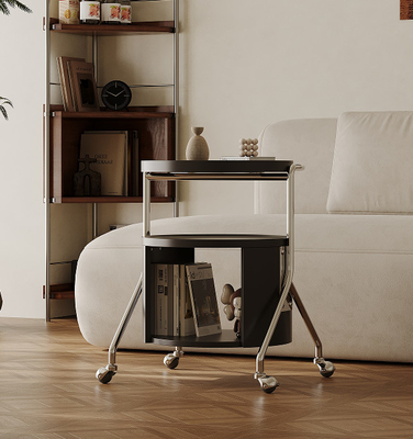 Unique Metal Home Side Table Round Shape Office And Cafe Decorative Side Table