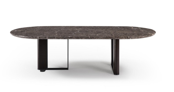 Modern Round Dining Table Set Furniture D100 X H75cm With Stainless Steel Marble Material