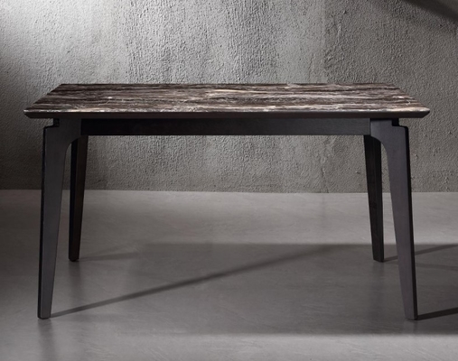Modern Home Sintered Stone Dining Table Set Furniture With Chairs