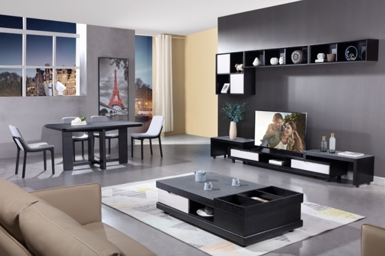 Modern Metal Wooden Base Style Dining Room Table Set And Living Room Set