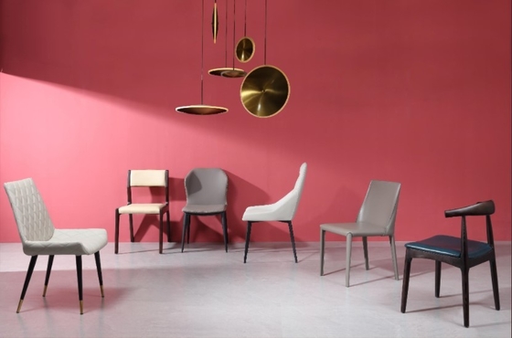 Modern Metal Wooden Base Style Dining Room Table Set And Living Room Set