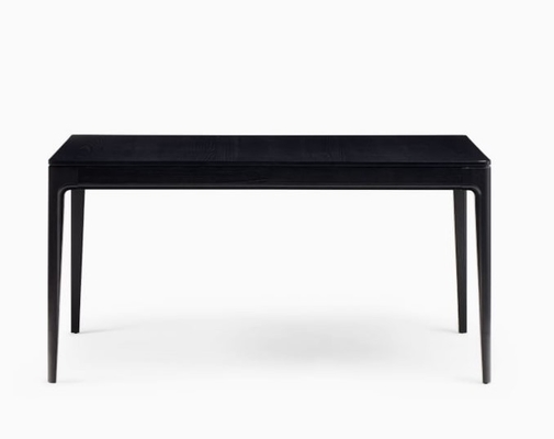 Rectangular Dining Table Set Furniture With Semi Gloss Finish And Chair
