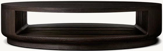 Customizable Modern  Round Coffee Table Furniture with  Wood Top for Living  Room