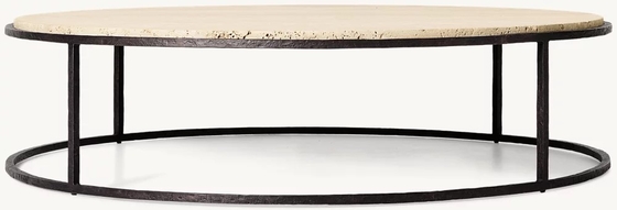 Stainless Steel Round Coffee Table Furniture Set for Modern Home Custom Sizes Available