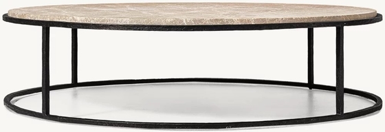 Stainless Steel Round Coffee Table Furniture Set for Modern Home Custom Sizes Available