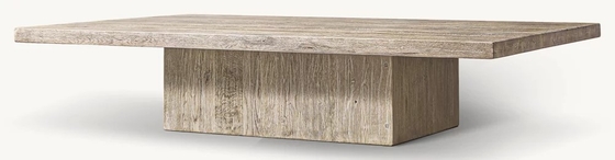 Rectangle Coffee Table Furniture with Customizable Size for Living Room