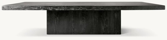 Rectangle Coffee Table Furniture with Customizable Size for Living Room