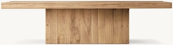 Rectangle Coffee Table Furniture with Customizable Size for Living Room