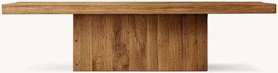 Rectangle Coffee Table Furniture with Customizable Size for Living Room