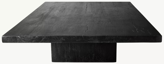 Rectangle Coffee Table Furniture with Customizable Size for Living Room