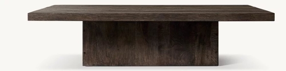 Modern square coffee table Coffee Table Furniture with Customizable Size for Living Room