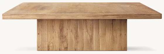 Modern square coffee table Coffee Table Furniture with Customizable Size for Living Room