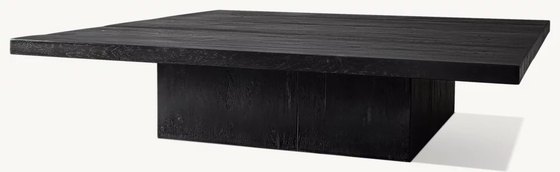 Modern square coffee table Coffee Table Furniture with Customizable Size for Living Room