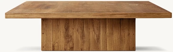 Modern square coffee table Coffee Table Furniture with Customizable Size for Living Room