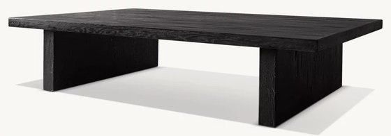Modern Rectangle Coffee Table Furniture for Living Room in Stainless Steel and Sintered Stone Top