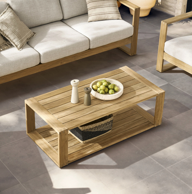 Modern simple solid wood coffee table living room series