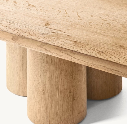 Modern Light Luxury Solid Wood Coffee Table Living Room Furniture Series