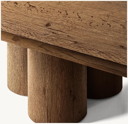 Modern Light Luxury Solid Wood Coffee Table Living Room Furniture Series
