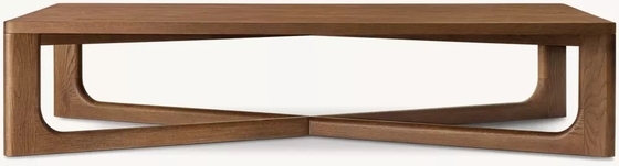 Living Room Modern Solid Wood Coffee Table Customized Lightweight 450mm