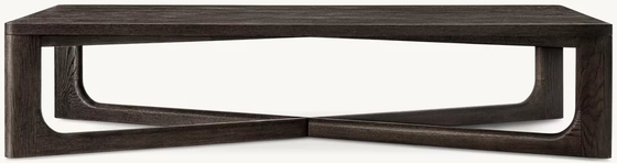 Living Room Modern Solid Wood Coffee Table Customized Lightweight 450mm