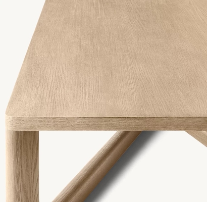 Living Room Modern Solid Wood Coffee Table Customized Lightweight 450mm