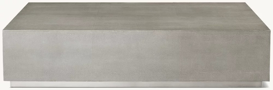 Modern Light Luxury Square Wooden Coffee Table Customized For High End Living Room