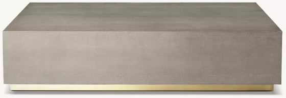 Modern Light Luxury Square Wooden Coffee Table Customized For High End Living Room