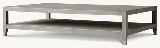 Modern Stainless Steel And Sintered Stone Coffee Table For Living Room Furnishing