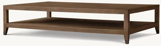 Modern Stainless Steel And Sintered Stone Coffee Table For Living Room Furnishing
