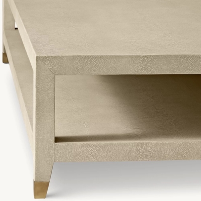 Modern Stainless Steel And Sintered Stone Coffee Table For Living Room Furnishing