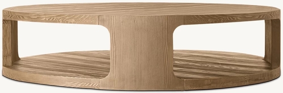 TB-3166 Modern Light Luxury Wood Coffee Table Furniture For Living Room