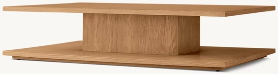 TB-3166 Modern Wood Top Coffee Table Furniture Lightweight For Living Room