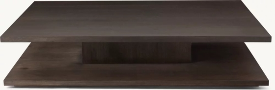 TB-3166 Modern Wood Top Coffee Table Furniture Lightweight For Living Room