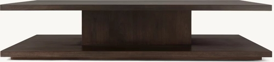 Customized Modern Coffee Table Furniture With Wood Top And Stainless Steel Base