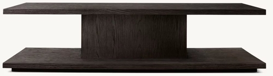Customized Modern Coffee Table Furniture With Wood Top And Stainless Steel Base