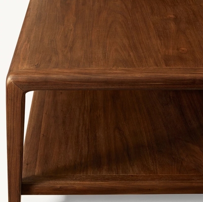 Living Room Modern Light Wood Coffee Table Customizable 1700x1000x450mm
