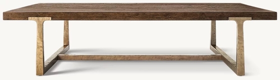 Modern Luxury Sintered Stone Coffee Table Lightweight Customizable