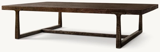 Modern Luxury Sintered Stone Coffee Table Lightweight Customizable
