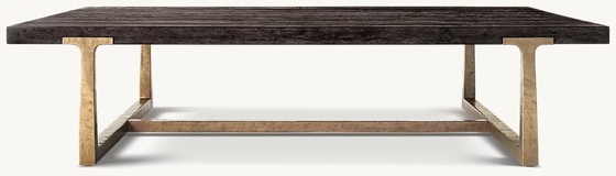 Modern Luxury Sintered Stone Coffee Table Lightweight Customizable