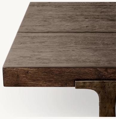 Modern Luxury Sintered Stone Coffee Table Lightweight Customizable