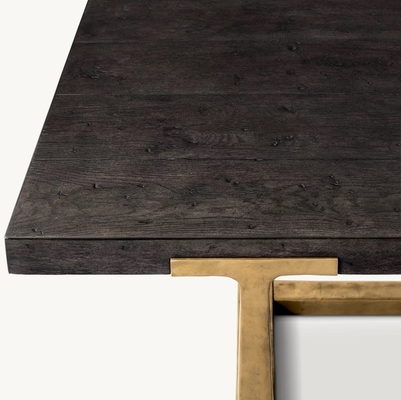 Modern Luxury Sintered Stone Coffee Table Lightweight Customizable