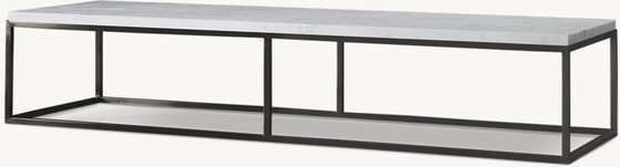 Stainless Steel And Sintered Stone Top Coffee Table Furniture For Modern Homes