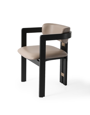 Stainless Steel Frame Leather Office Chair Furniture Functional