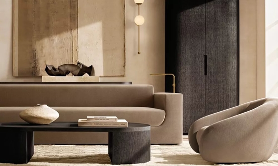 Modern Luxury Solid Wood Living Room Coffee Table With Stainless Steel And Ceramic Top