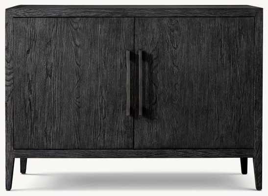 Bedroom Console Table Cabinet With Sintered Stone Top And Modern Design