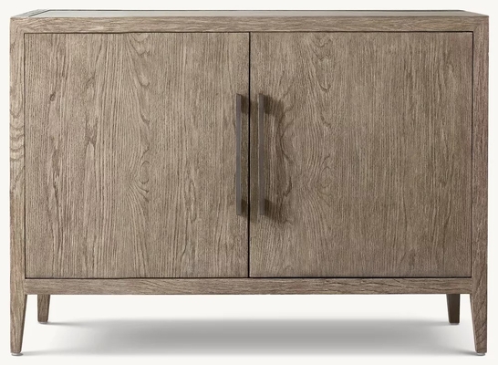Bedroom Console Table Cabinet With Sintered Stone Top And Modern Design