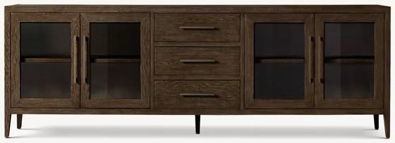 Functional Bedroom Console Table Furniture Modern With Sintered Stone Top