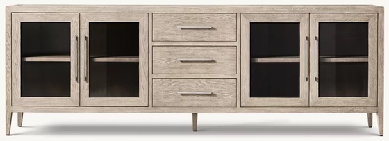 Functional Bedroom Console Table Furniture Modern With Sintered Stone Top